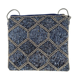 David Jeffery Beaded Shoulder Purse